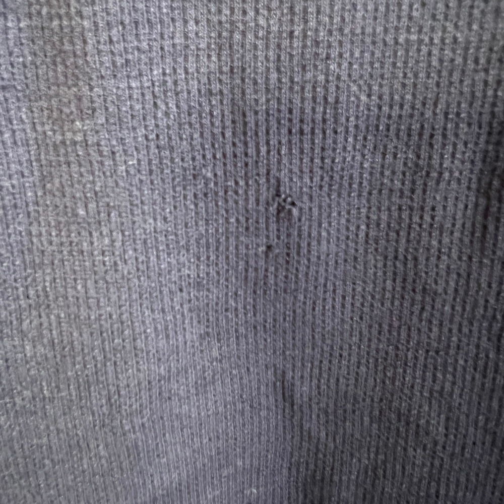 Vintage Y2K Ribbed Long Sleeve Henley Top Bella Swan 2000s Distressed - Picture 6 of 10